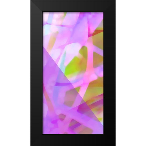 Wayfinder C Black Modern Wood Framed Art Print by Popcorn