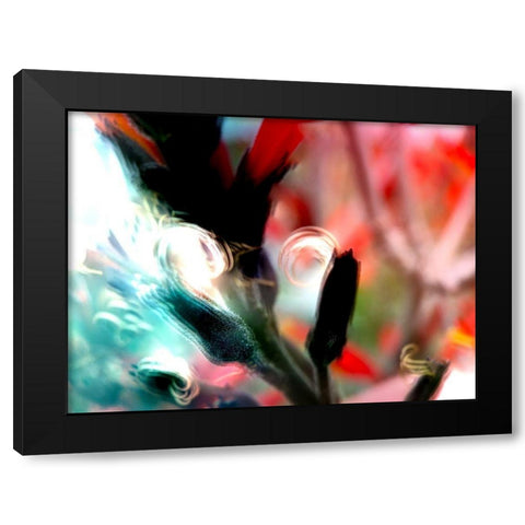 Flore Muse I Black Modern Wood Framed Art Print with Double Matting by Popcorn