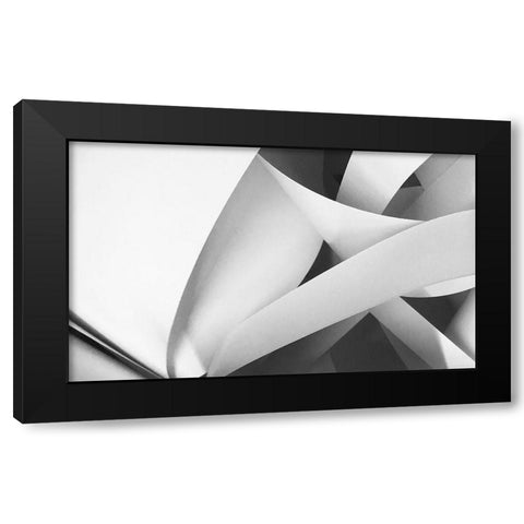 Intertwined I Black Modern Wood Framed Art Print with Double Matting by Tenoever, William