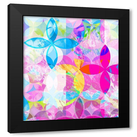 Desert Broom Abstract B Black Modern Wood Framed Art Print by Tenoever, William