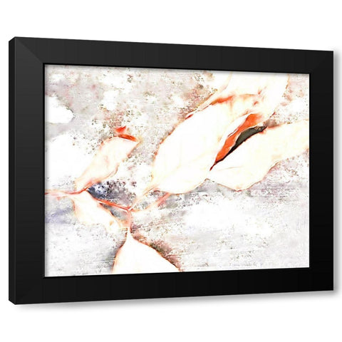 Earthen Black Modern Wood Framed Art Print by Tenoever, William