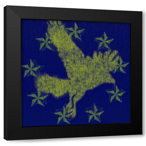 Honors to Corvus Black Modern Wood Framed Art Print by Tenoever, William