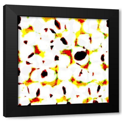Piping Hot Popcorn Black Modern Wood Framed Art Print with Double Matting by Tenoever, William