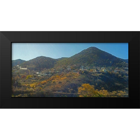 Jerome Black Modern Wood Framed Art Print by Popcorn