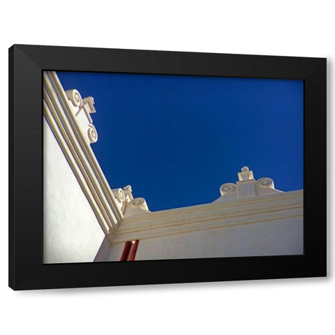San Xavier Del Bac II Black Modern Wood Framed Art Print by Popcorn