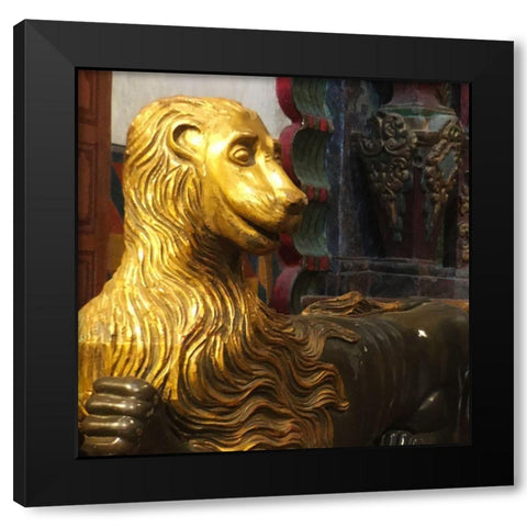 San Xavier Del Bac VII Black Modern Wood Framed Art Print by Popcorn