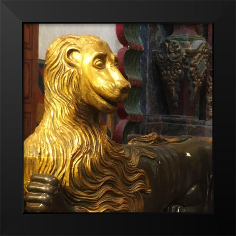 San Xavier Del Bac VII Black Modern Wood Framed Art Print by Popcorn