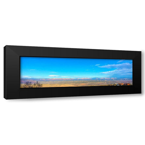 Verde Valley from Jerome Black Modern Wood Framed Art Print with Double Matting by Popcorn