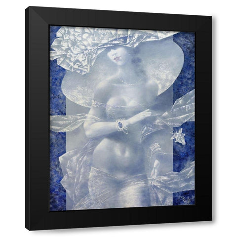 White night Black Modern Wood Framed Art Print by Golovin, Konstantin