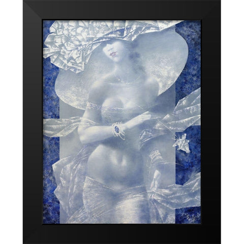 White night Black Modern Wood Framed Art Print by Golovin, Konstantin