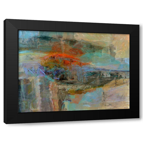 Emergence III Black Modern Wood Framed Art Print with Double Matting by Tienhaara, Michael