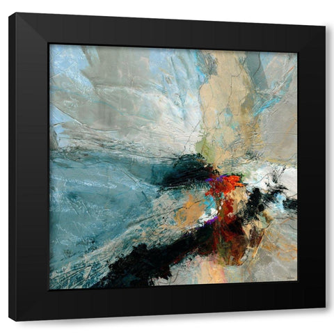 Sculpted IV Black Modern Wood Framed Art Print by Tienhaara, Michael