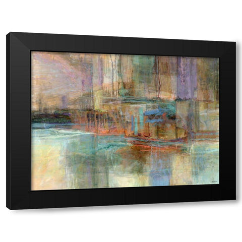 Emergence VI Black Modern Wood Framed Art Print with Double Matting by Tienhaara, Michael