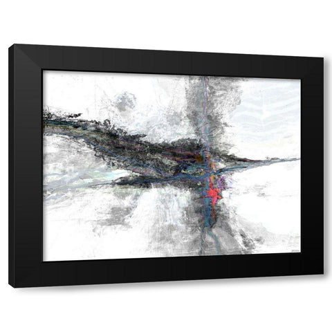 B and W I Color Accents II Black Modern Wood Framed Art Print by Tienhaara, Michael