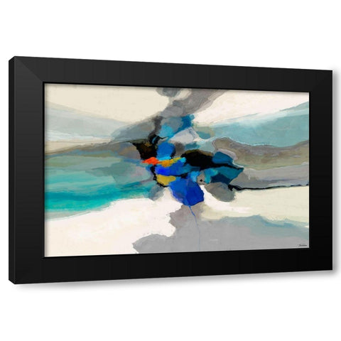 Cumulus I Black Modern Wood Framed Art Print by Tienhaara, Michael