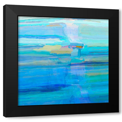 Dreams II Black Modern Wood Framed Art Print with Double Matting by Tienhaara, Michael