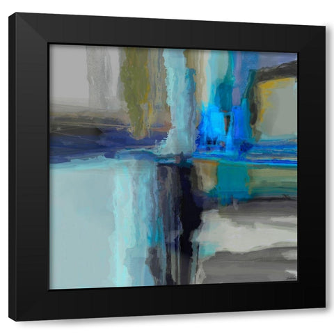 Dynasty III Black Modern Wood Framed Art Print with Double Matting by Tienhaara, Michael