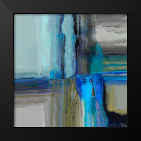 Dynasty IV Black Modern Wood Framed Art Print by Tienhaara, Michael