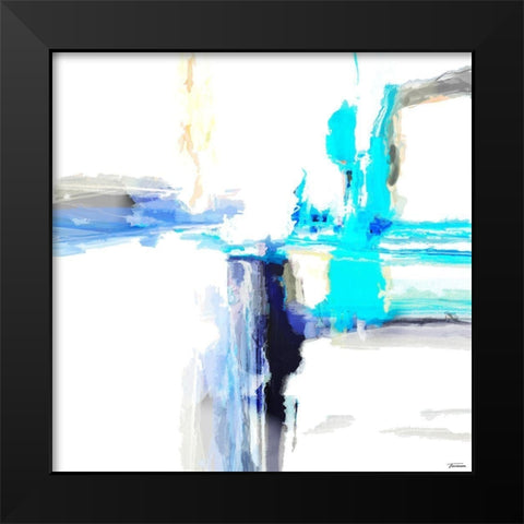 Dynasty V Black Modern Wood Framed Art Print by Tienhaara, Michael