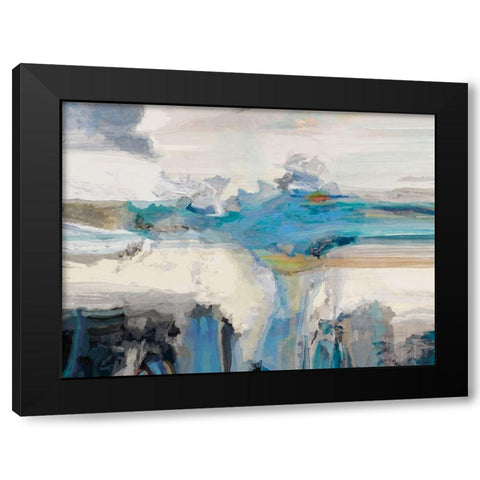 Melodious I Black Modern Wood Framed Art Print by Tienhaara, Michael