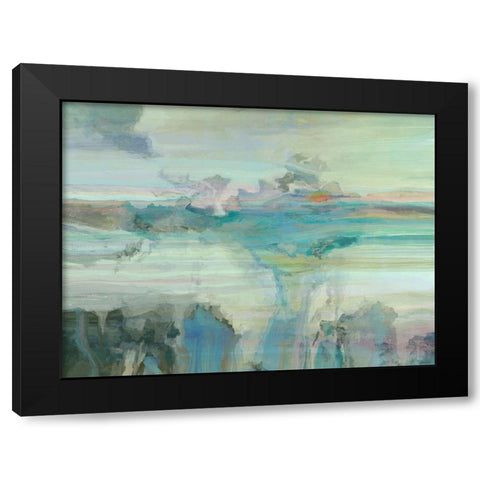 Melodious IV Black Modern Wood Framed Art Print by Tienhaara, Michael