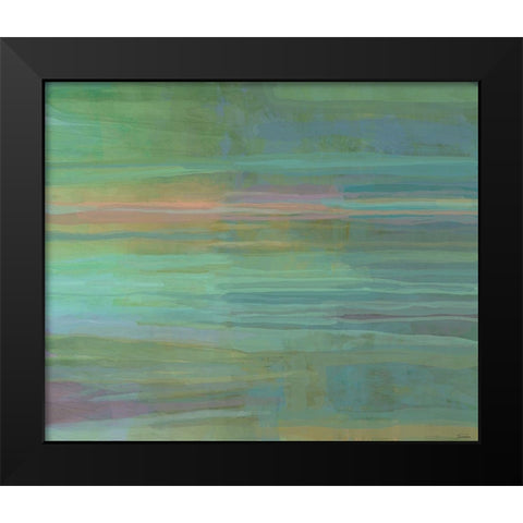 Passive I Black Modern Wood Framed Art Print by Tienhaara, Michael