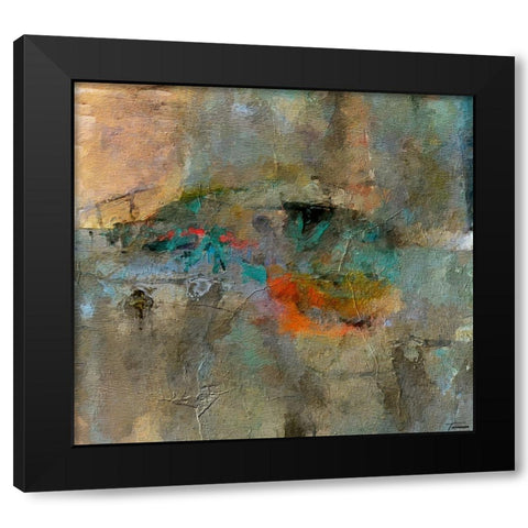 Reflective I FX Black Modern Wood Framed Art Print with Double Matting by Tienhaara, Michael