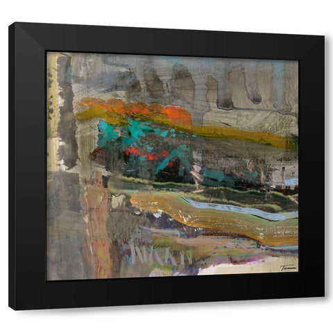 Reflective II Black Modern Wood Framed Art Print by Tienhaara, Michael
