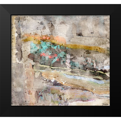 Reflective II WC V II Black Modern Wood Framed Art Print by Tienhaara, Michael