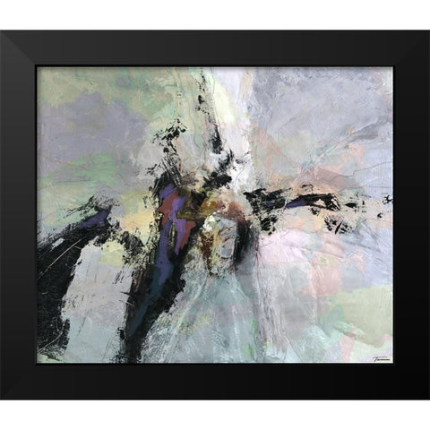 Dispassion I Black Modern Wood Framed Art Print by Tienhaara, Michael