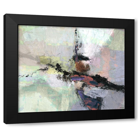 Dispassion II Black Modern Wood Framed Art Print by Tienhaara, Michael