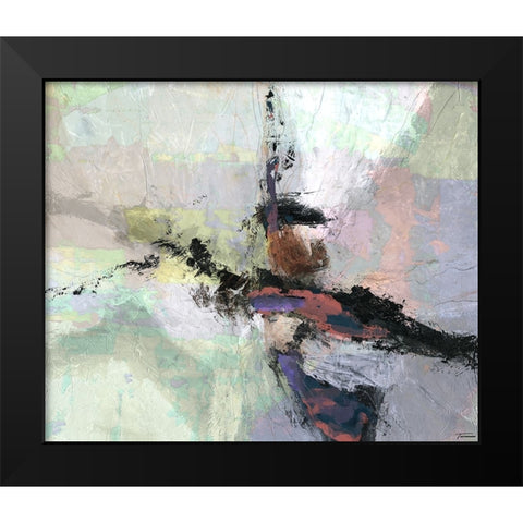 Dispassion II Black Modern Wood Framed Art Print by Tienhaara, Michael
