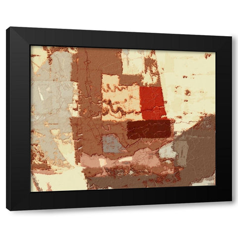 Sherbert I V 2 Black Modern Wood Framed Art Print by Tienhaara, Michael