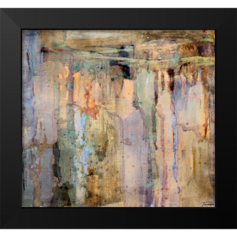 Musings I WC V I Black Modern Wood Framed Art Print by Tienhaara, Michael