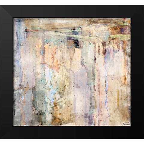 Musings I WC V II Black Modern Wood Framed Art Print by Tienhaara, Michael