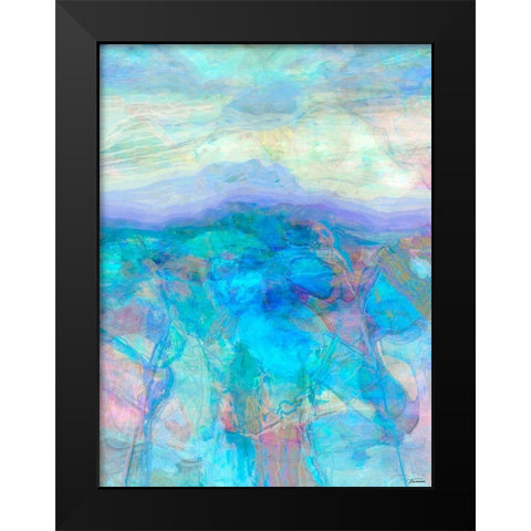 Derivative I Black Modern Wood Framed Art Print by Tienhaara, Michael