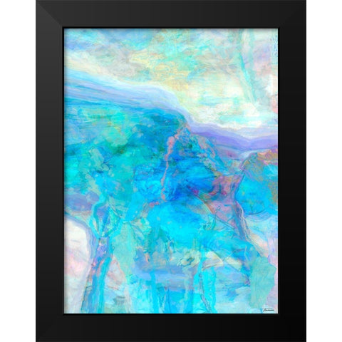 Derivative II Black Modern Wood Framed Art Print by Tienhaara, Michael