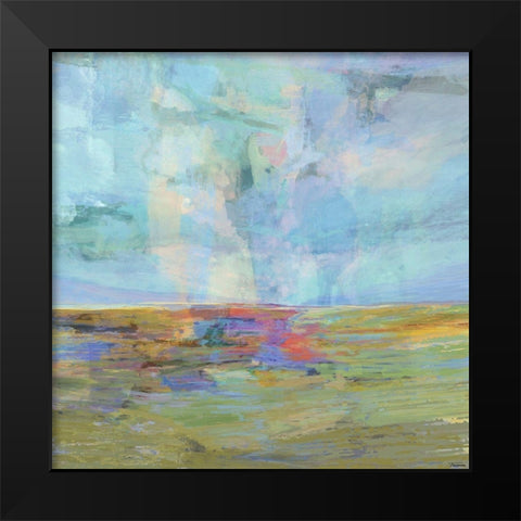 Formations II Black Modern Wood Framed Art Print by Tienhaara, Michael