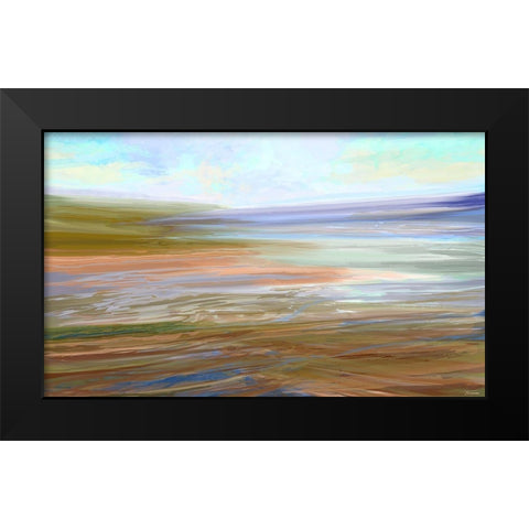 Forever I Black Modern Wood Framed Art Print by Tienhaara, Michael