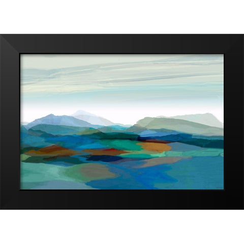 Majestic I Black Modern Wood Framed Art Print by Tienhaara, Michael