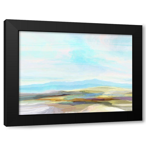 Cliffs I Black Modern Wood Framed Art Print with Double Matting by Tienhaara, Michael