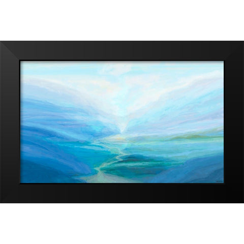 Canyon III Black Modern Wood Framed Art Print by Tienhaara, Michael