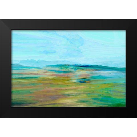Endless Vista II Black Modern Wood Framed Art Print by Tienhaara, Michael