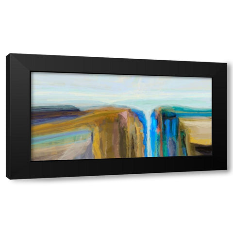 Formation III Black Modern Wood Framed Art Print with Double Matting by Tienhaara, Michael