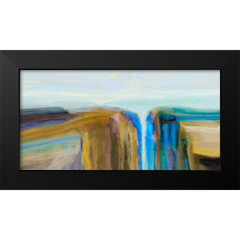 Formation III Black Modern Wood Framed Art Print by Tienhaara, Michael