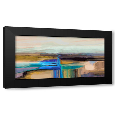 Formation IV Black Modern Wood Framed Art Print by Tienhaara, Michael