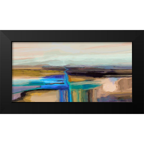 Formation IV Black Modern Wood Framed Art Print by Tienhaara, Michael