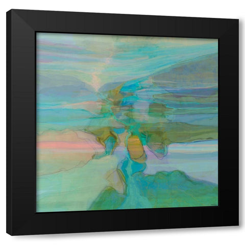 Passive I Landscape Version I Black Modern Wood Framed Art Print by Tienhaara, Michael