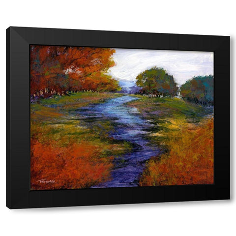 Tranquil Dreams III Black Modern Wood Framed Art Print with Double Matting by Tienhaara, Michael