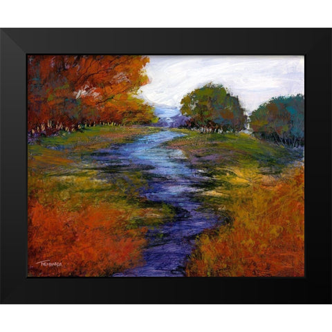 Tranquil Dreams III Black Modern Wood Framed Art Print by Tienhaara, Michael
